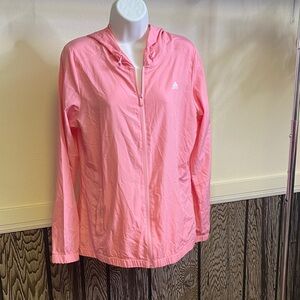 adidas Golf Pink Windbreaker